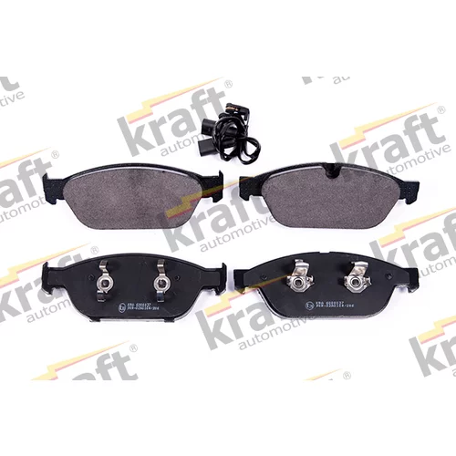 Sada brzdových platničiek kotúčovej brzdy KRAFT AUTOMOTIVE 6000037