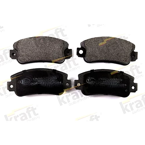 Sada brzdových platničiek kotúčovej brzdy KRAFT AUTOMOTIVE 6003030