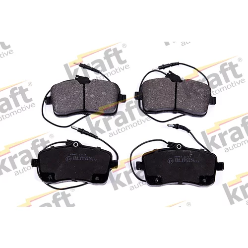 Sada brzdových platničiek kotúčovej brzdy KRAFT AUTOMOTIVE 6005742