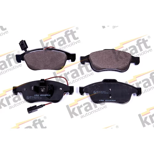Sada brzdových platničiek kotúčovej brzdy KRAFT AUTOMOTIVE 6006900