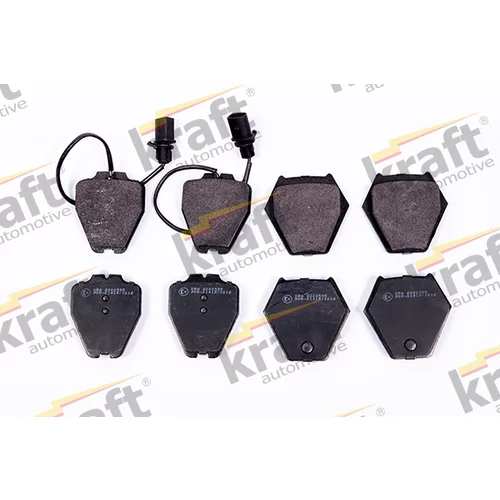 Sada brzdových platničiek kotúčovej brzdy KRAFT AUTOMOTIVE 6000595
