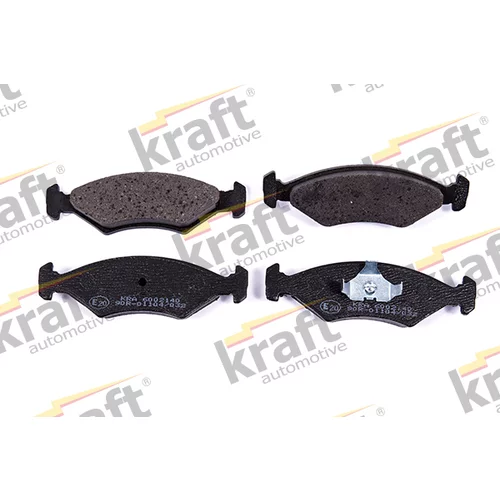 Sada brzdových platničiek kotúčovej brzdy KRAFT AUTOMOTIVE 6002140