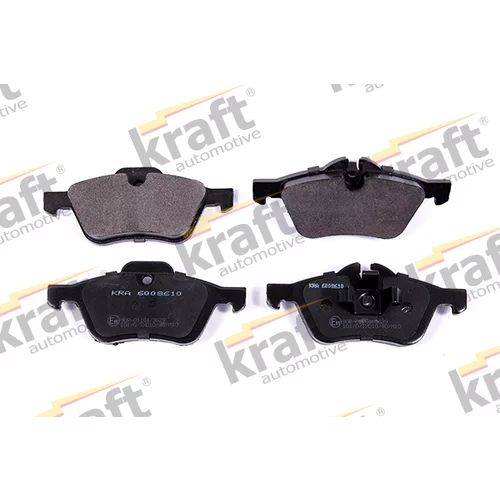 Sada brzdových platničiek kotúčovej brzdy KRAFT AUTOMOTIVE 6008610