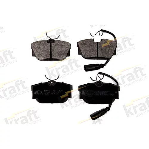 Sada brzdových platničiek kotúčovej brzdy KRAFT AUTOMOTIVE 6010906