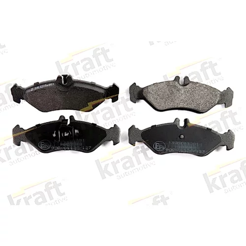 Sada brzdových platničiek kotúčovej brzdy KRAFT AUTOMOTIVE 6011091