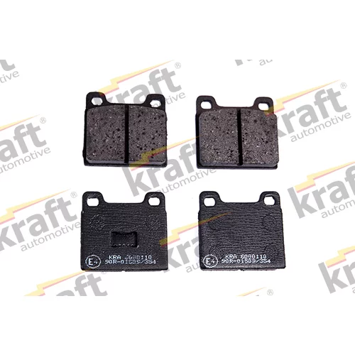 Sada brzdových platničiek kotúčovej brzdy KRAFT AUTOMOTIVE 6000110