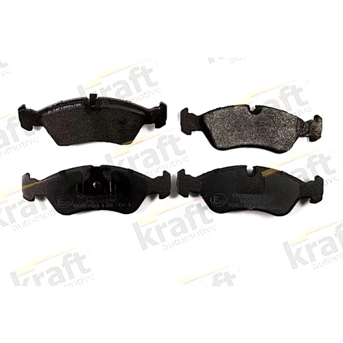 Sada brzdových platničiek kotúčovej brzdy KRAFT AUTOMOTIVE 6001540