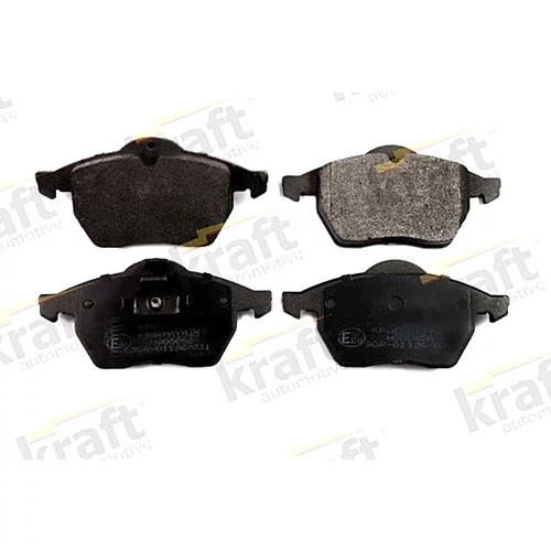 Sada brzdových platničiek kotúčovej brzdy KRAFT AUTOMOTIVE 6001545