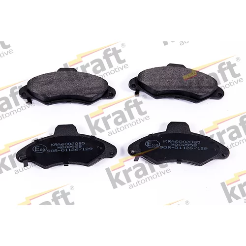 Sada brzdových platničiek kotúčovej brzdy KRAFT AUTOMOTIVE 6002085