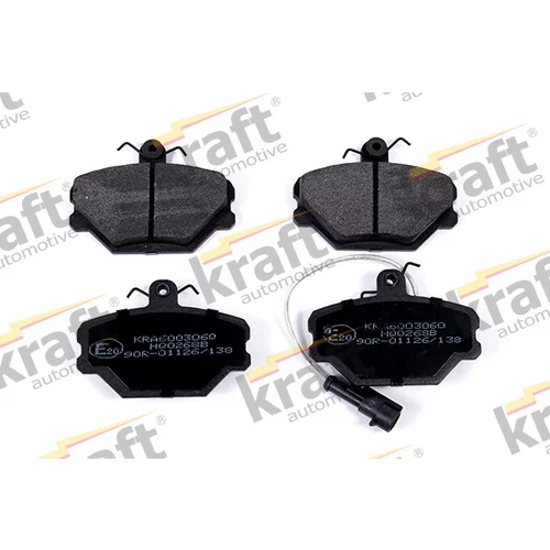 Sada brzdových platničiek kotúčovej brzdy KRAFT AUTOMOTIVE 6003060