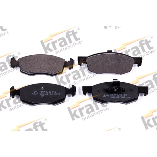 Sada brzdových platničiek kotúčovej brzdy KRAFT AUTOMOTIVE 6005027
