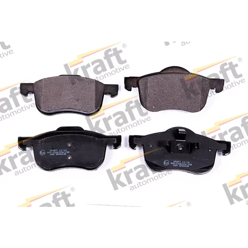 Sada brzdových platničiek kotúčovej brzdy KRAFT AUTOMOTIVE 6006430