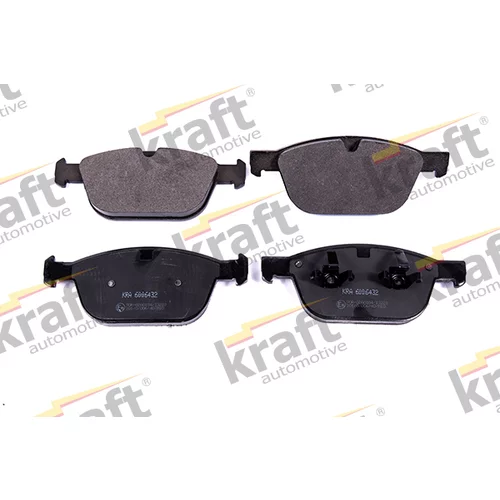 Sada brzdových platničiek kotúčovej brzdy 6006432 (KRAFT AUTOMOTIVE)