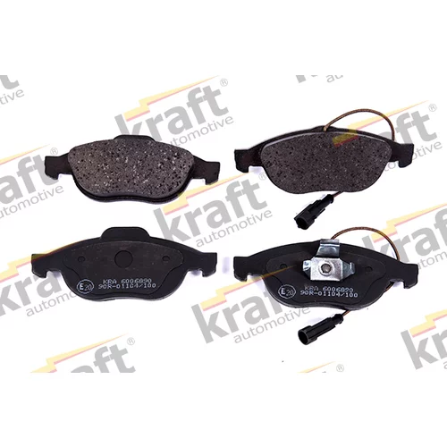 Sada brzdových platničiek kotúčovej brzdy KRAFT AUTOMOTIVE 6006890