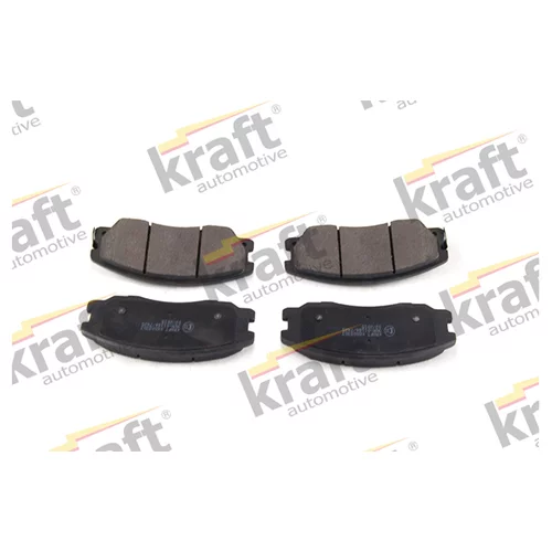 Sada brzdových platničiek kotúčovej brzdy KRAFT AUTOMOTIVE 6008303