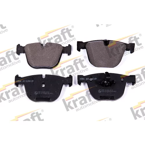 Sada brzdových platničiek kotúčovej brzdy KRAFT AUTOMOTIVE 6012619