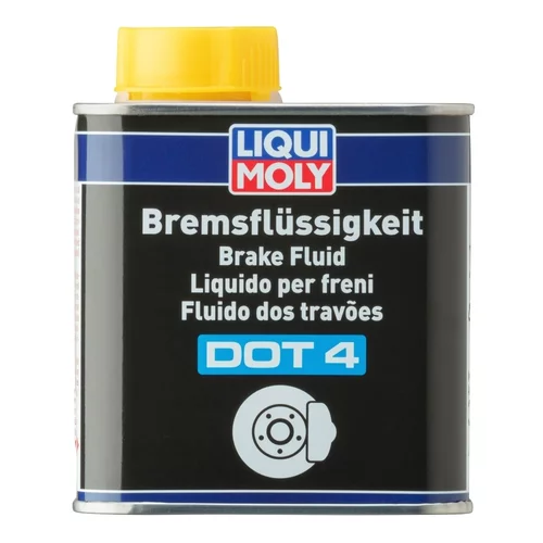 Brzdová kvapalina Bremsflüssigkeit DOT 4 0,5L (Liqui Moly) - obr. 1