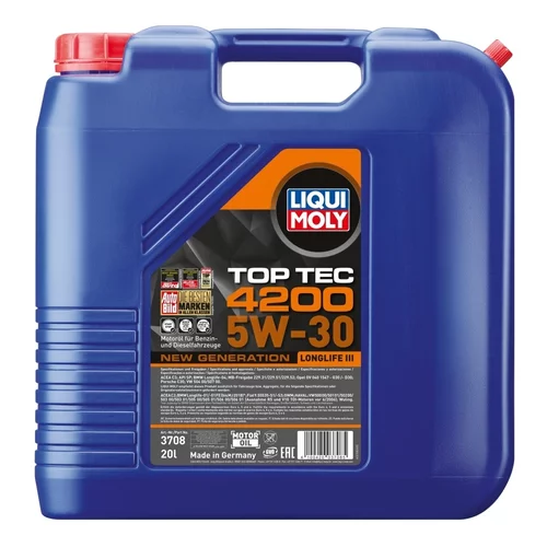 Motorový olej 3708 (Liqui Moly) - obr. 1