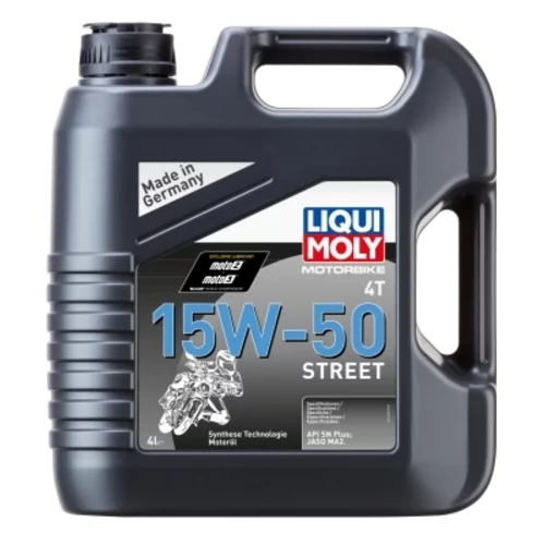 Motorový olej Motorbike 4T 15W-50 Street 4L (Liqui Moly) - obr. 1