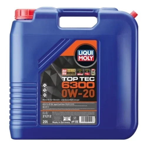 Motorový olej 21212 (Liqui Moly) - obr. 1