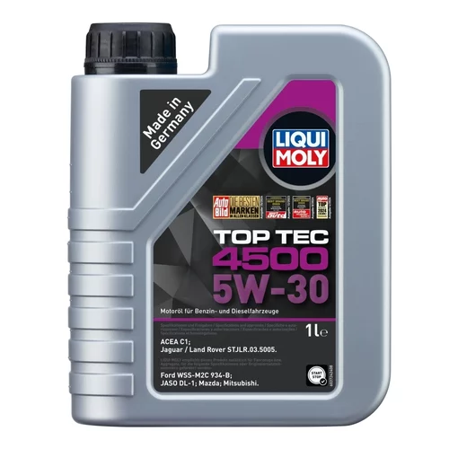 Motorový olej Top Tec 4500 5W-30 1L (Liqui Moly) - obr. 1