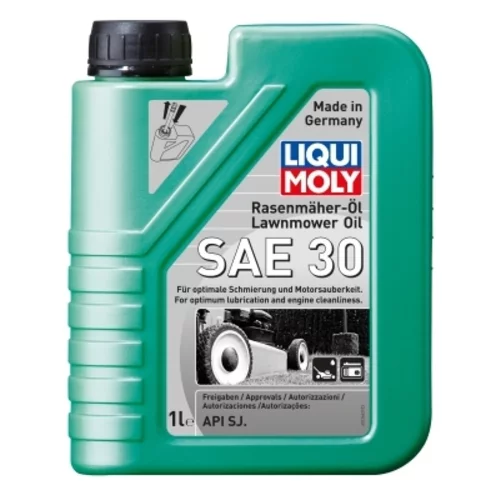 Motorový olej  4T motorový olej pre záhradnú techniku SAE 30 1L (Liqui Moly) - obr. 1