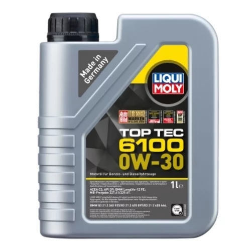 Motorový olej  Top Tec 6100 0w-30 1L (Liqui Moly) - obr. 1