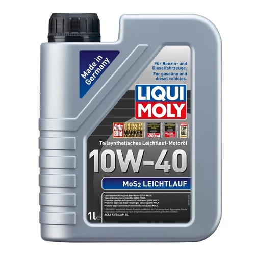 Motorový olej  Leichtlauf MoS2 10W-40 1L (Liqui Moly) - obr. 1