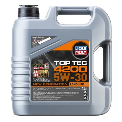 Motorový olej 3715 (Liqui Moly) - obr. 1