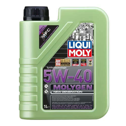Motorový olej  Molygen New Generation 5W-40 1L (Liqui Moly) - obr. 1