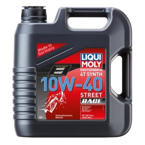 Motorový olej Motorbike 4T Synth 10W-40 Street Race 4L (Liqui Moly) - obr. 1