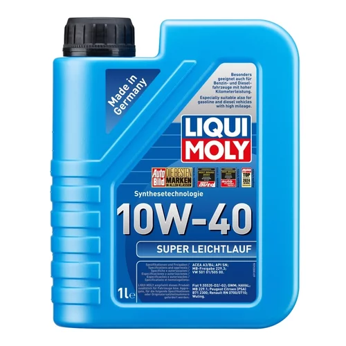 Motorový olej Super Leichtlauf 10W-40 1L (Liqui Moly) - obr. 1