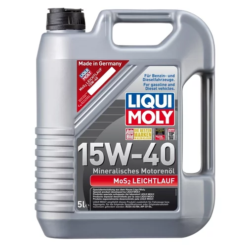 Motorový olej MoS2 Leichtlauf 15W-40 5L (Liqui Moly) - obr. 1