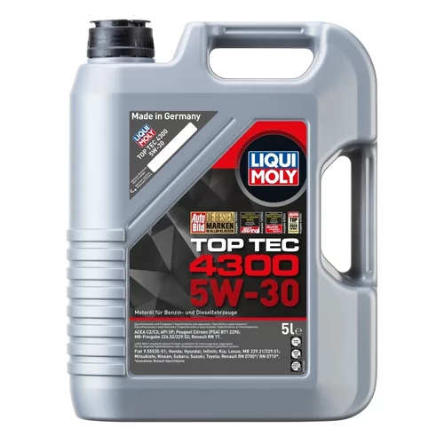 Motorový olej Top Tec 4300 5W-30 5L (Liqui Moly) - obr. 1