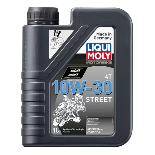 Motorový olej  Motorbike 4T 10W-30 Street 1L (Liqui Moly) - obr. 1
