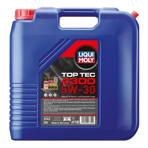 Motorový olej 3742 (Liqui Moly) - obr. 1