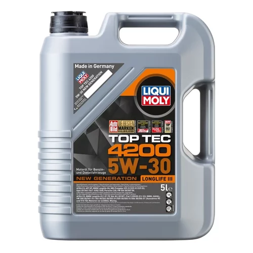 Motorový olej Top Tec 4200 5W-30 5L (Liqui Moly) - obr. 1