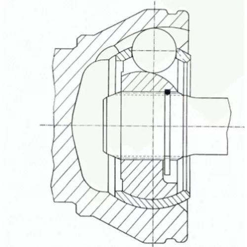 Kĺb hnacieho hriadeľa 301144 /LÖBRO/ - obr. 2