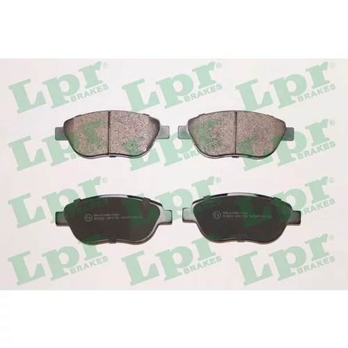 Sada brzdových platničiek kotúčovej brzdy LPR 05P1192