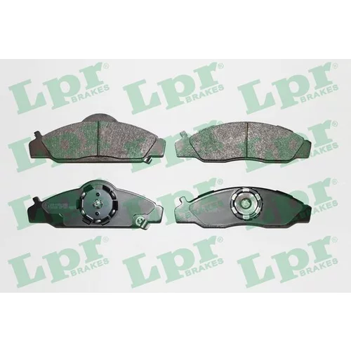 Sada brzdových platničiek kotúčovej brzdy LPR 05P1437