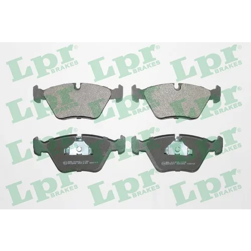 Sada brzdových platničiek kotúčovej brzdy LPR 05P296