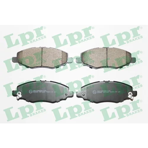 Sada brzdových platničiek kotúčovej brzdy LPR 05P1449