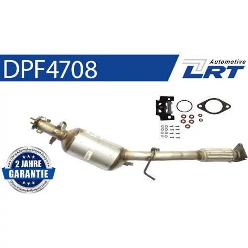 Filter sadzí/pevných častíc výfukového systému LRT DPF4708