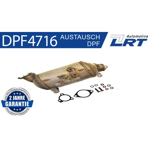 Filter sadzí/pevných častíc výfukového systému LRT DPF4716