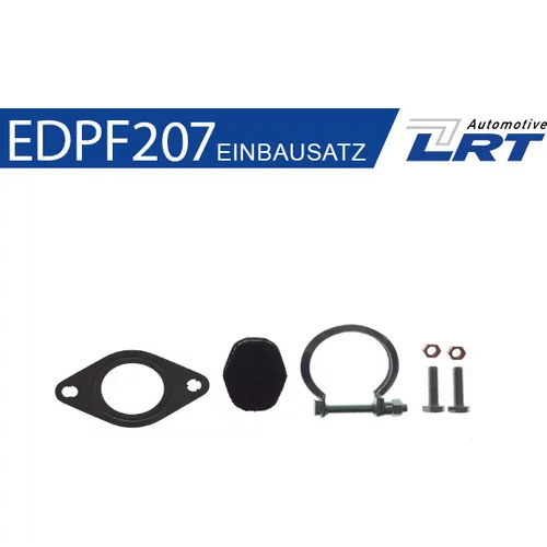 Filter pevných častíc - montážna sada LRT EDPF207
