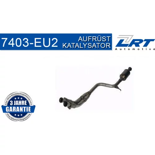 Prestavba/úprava katalyzátora LRT 7403-EU2