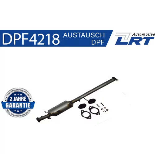 Filter sadzí/pevných častíc výfukového systému LRT DPF4218