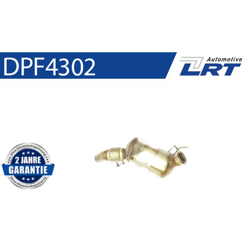 Filter sadzí/pevných častíc výfukového systému LRT DPF4302