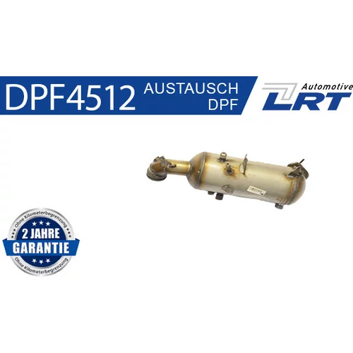 Filter sadzí/pevných častíc výfukového systému LRT DPF4512