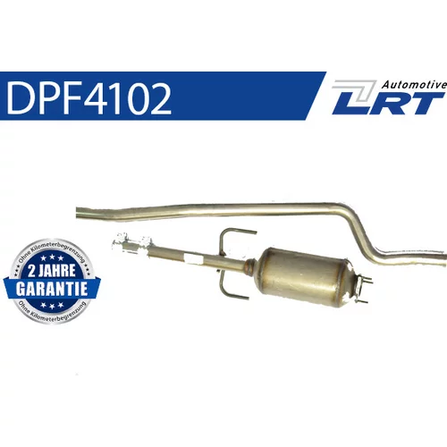 Filter sadzí/pevných častíc výfukového systému LRT DPF4102